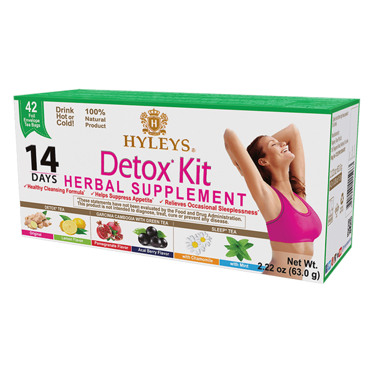 14 Day Detox Tea Kit - Hyleys Tea